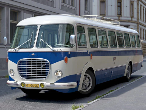 Skoda 706 RTO Kar 3D Model