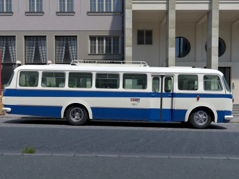 Skoda 706 RTO Kar 3D Model