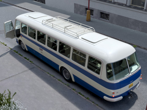Skoda 706 RTO Kar Modelo 3D
