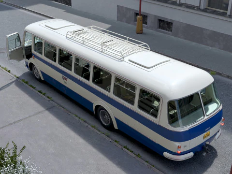 Skoda 706 RTO Kar 3D Model