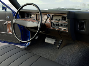 Plymouth Volare Police Cruiser 1976 3D 模型