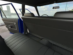 Plymouth Volare Police Cruiser 1976 3D Model