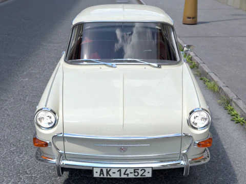Skoda 1000MBG 1968 3D Model