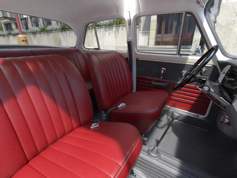 Skoda 1000MBG 1968 3D Model