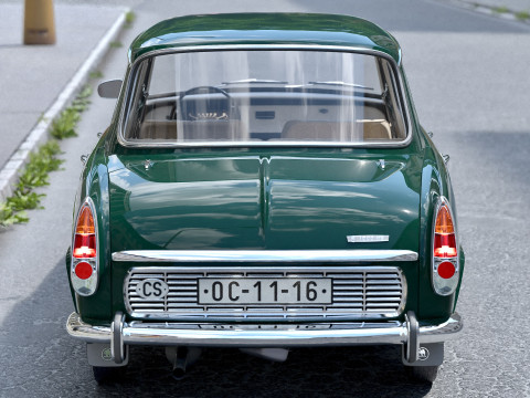 Skoda 1000MB 1969 3D Modell