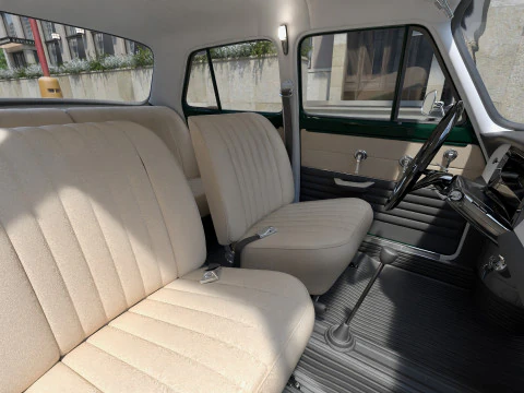 Skoda 1000MB 1969 3D Model