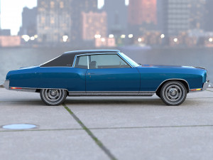 Chevrolet Monte Carlo 1970 3D-Modell