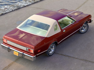 Plymouth volare coupe 1976 3D 모델