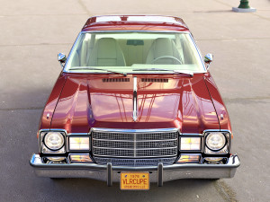 Plymouth volare coupe 1976 3D 모델