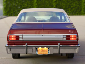 Plymouth volare coupe 1976 року 3D Модель