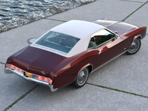 Buick Riviera Coupe 1966 Modelo 3D