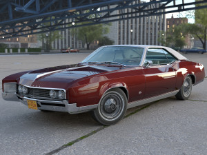 Buick Riviera Coupe 1966 Modelo 3D