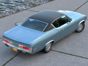 AMC Matador Coupe 1972 3D Model
