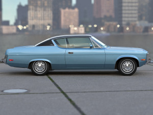 AMC Matador Coupe 1972 3D Model