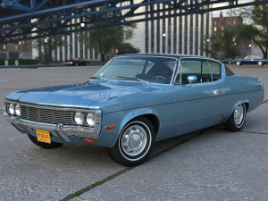 AMC Matador Coupe 1972 3D Model