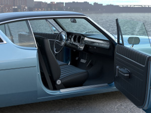AMC Matador Coupe 1972 3D Model