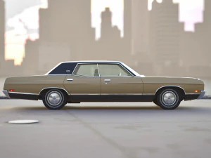 Ltd brougham 1971 3D Model