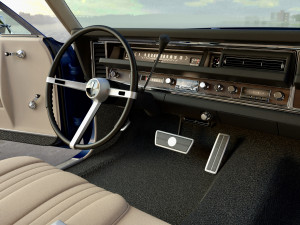Bonneville Coupe 1968 3D Model