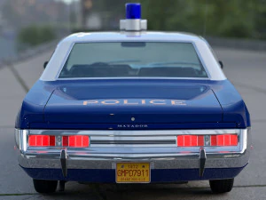 AMC Matador Police 1972 3D Model