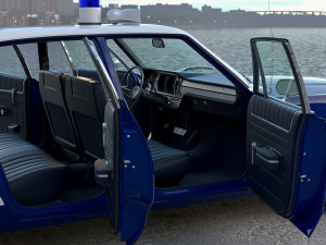 AMC Matador Police 1972 3D Модель