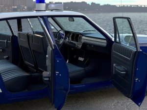 AMC Matador Police 1972 3D Model