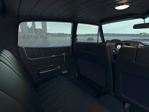 AMC Matador Police 1972 3D Model