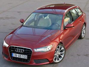 아우디 a6 아방트 2013 3D 모델