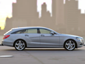 mercedes benz cls shooting brake 3D Model