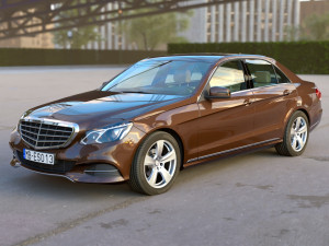 mercedes benz e class 2014 3Dモデル