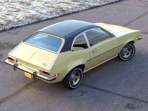 Pinto compact 1971 3D Модель