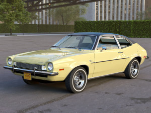 Pinto compact 1971 3D Модель