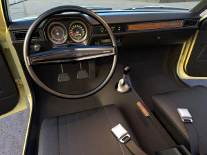 Pinto compact 1971 3D Model