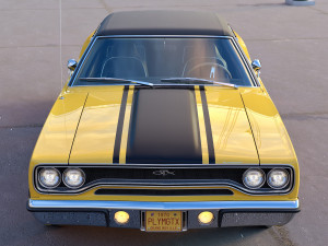 Plymouth GTX 1970 3D-Modell