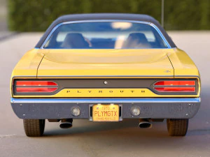 Plymouth GTX 1970 3D Model
