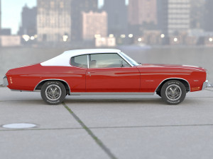 Chevrolet Chevelle Malibu 1970 3D Model