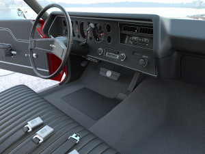 Chevrolet Chevelle Malibu 1970 3D Model
