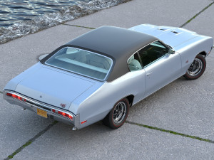 Buick GS 1970 Modelo 3D