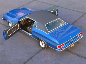 Gran Torino 1974 3D मॉडल