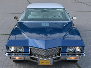 Riviera coupe 1971 3D Модель