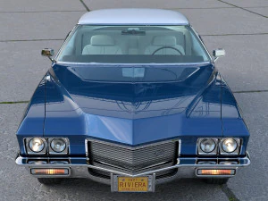 Riviera coupe 1971 3D Model