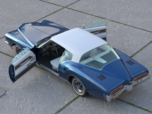 Riviera coupe 1971 3D Модель