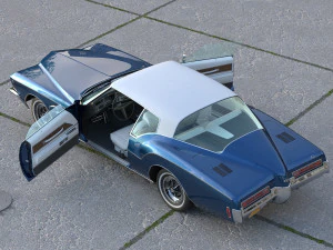Riviera coupe 1971 3D Model