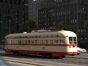 pcc streetcar 1945 3D Model