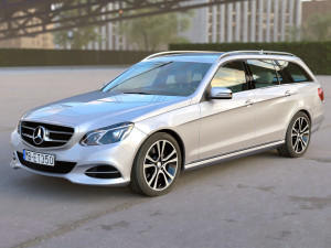 mercedes benz e class t model 2014 3Dモデル
