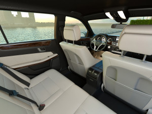 mercedes benz e class t model 2014 3Dモデル