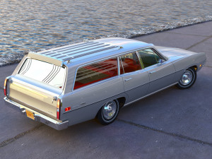 Torino wagon 1971 3D 模型
