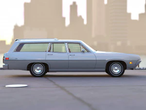 Torino wagon 1971 3D Model
