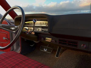 Torino wagon 1971 3D Model