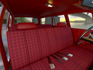 Torino wagon 1971 3D 模型