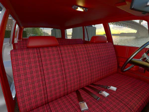 Torino wagon 1971 3D Model